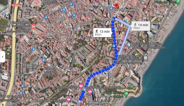 Soleado Y Luminoso A 3 Minutos De La Playa-carihuela Appartamento